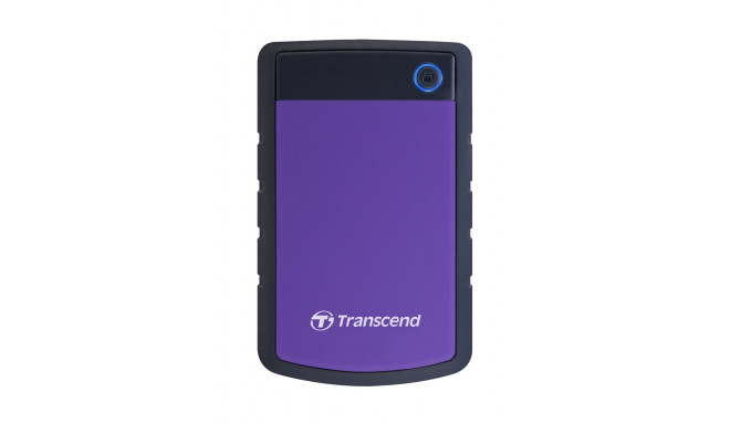 Transcend external HDD 2TB StoreJet H3P 2.5" USB 3.0, violet/black