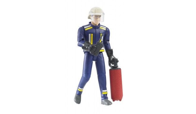 Bruder figurine bworld Fireman with Accessories (60100)