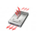 IcyDock MB982SP-1S silver - 2.5 inch->3.5 inch SATA&SSD Converter