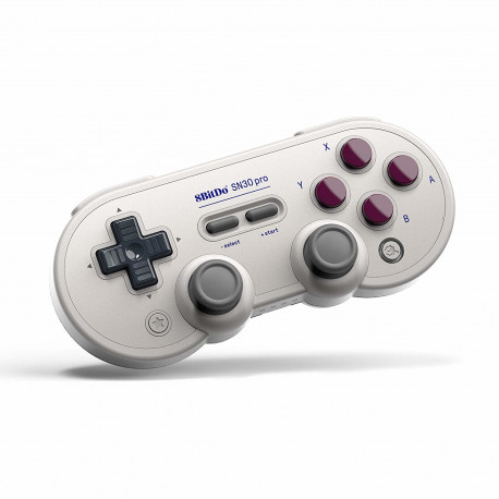 8bitdo Gamepad Sn30 Pro G Classic Grey Gaming Controllers Photopoint