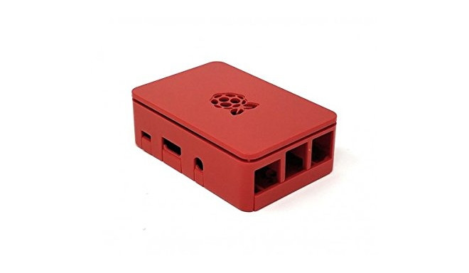 Raspberry Pi Foundation Case for Raspberry Pi 3B / B+ - red