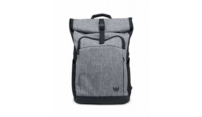 Acer Predator Rolltop Jr. Backpack - grey/black