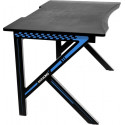 AKRACING Summit Gaming Desk AK-SUMMIT-BL, game table (. Black / blue, including XL mouse pad)