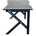 AKRACING Summit Gaming Desk AK-SUMMIT-BL, game table (. Black / blue, including XL mouse pad)