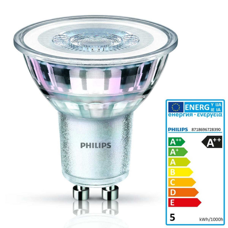 makker Kategori udlejeren Philips LED lamp CorePro LEDspot GU10 4.6W 4000K - LED lamps - Photopoint