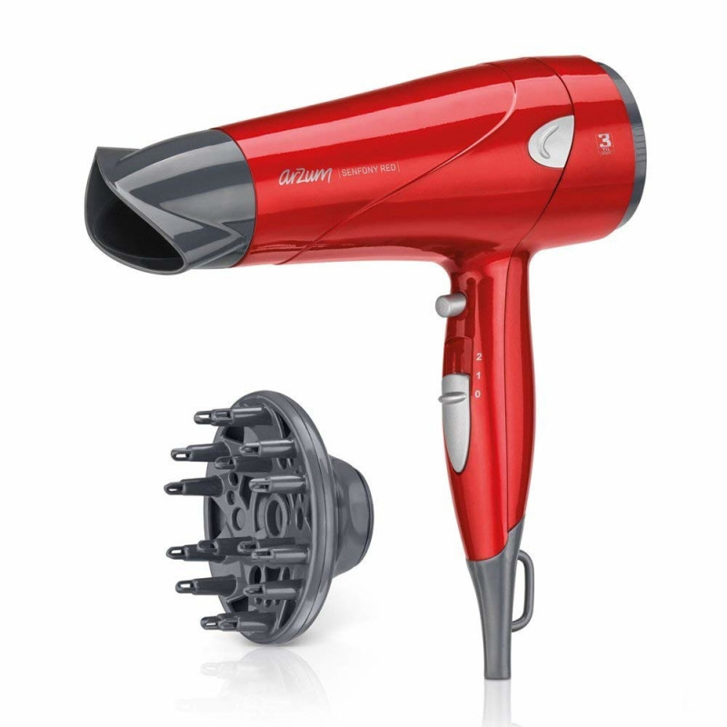 red hair dryer