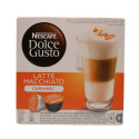Nescafe Capsules DG Latte Macch Caramel 8 pieces