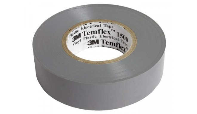 TEMFLEX ELECTRICTAPE 19mmx20mx0,15mm Gray