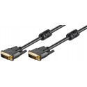 Goobay kaabel DVI-D Dual Link 5.0m, ferriitidega