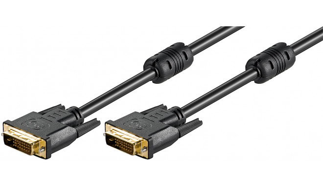 DVI-D Dual Link kaabel 5.0m, ferriitidega