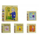 BRIMAREX Wooden puzzle w ith characters Woman