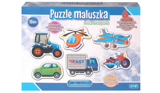 Artyk puzzle Vehicles