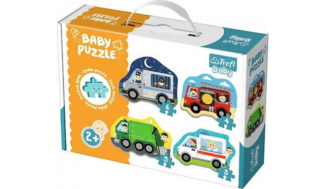Trefl baby puzzle Baby Classic Vehicles
