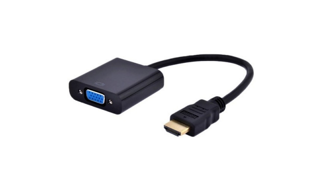 Adapter HDMI-A(M)->VGA(F)