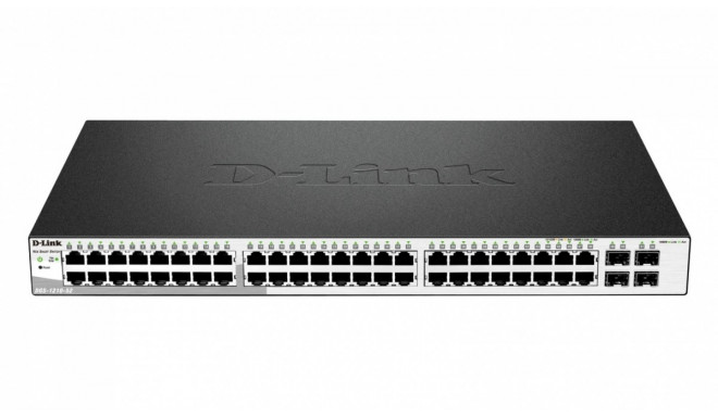 D-Link switch DGS-1210-52 48x 10/100/1000, 4x SFP Smart Switch