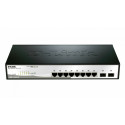 D-Link switch DGS-1210-10 10port Gbit Smart 2xSFP