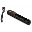 Surge Protector ACAR F5 1,8M Black