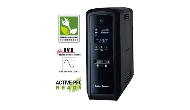 Cyber Power CP1500EPFCLCD 900W/LCD/USB/RS/4ms/ES