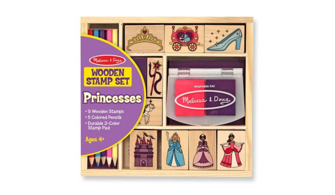 Wooden Stamp Set - Princess