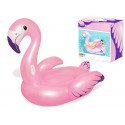 Aninflatable flamingo for swimming