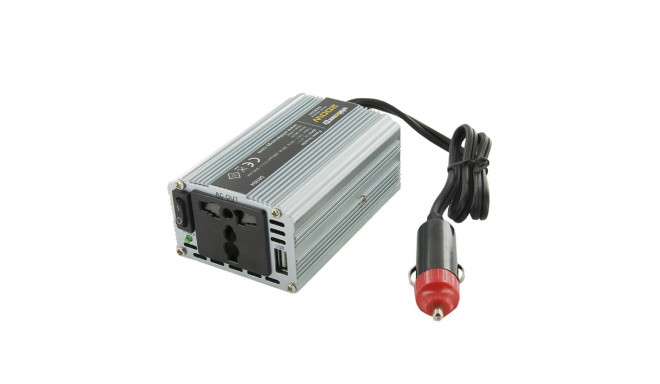Inverter 24V DC - 230V AC  Power 200W, USB socket