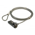 Notebook security lock with combination