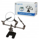 LogiLink tool with magnifier 3rd Helping Hand