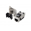 Keystone module RJ45 - LSA FTP cat.6 90 degrees to the assembly box