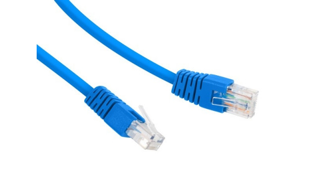 Patch cord Cat.6 UTP 0.5m blue