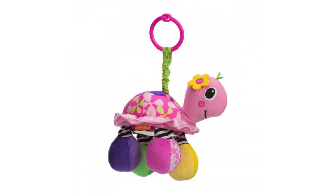 Pendant Infantino - Turtle with mirror pink