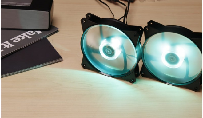 Cooler Master ventilaator MasterFan Lite 121 RGB LED