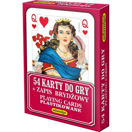 Adamigo playing cards Standard cards 54 cards