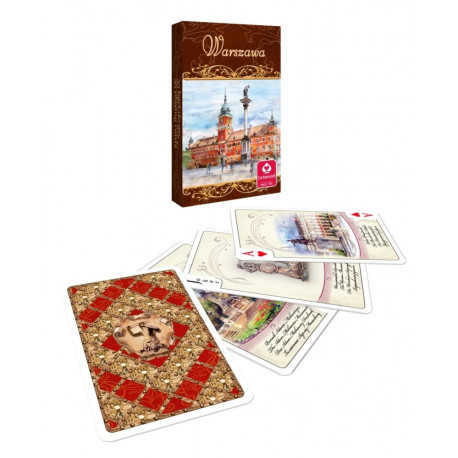 Cartamundi playing cards Warsaw Watercolors 55pcs