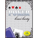 Poker cards blue