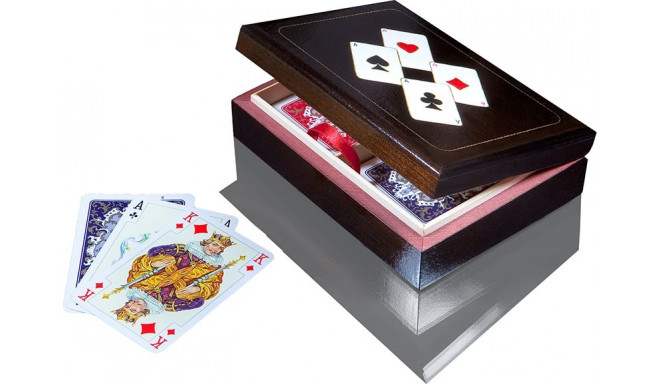 Piatnik mängukaardid Lux in horizontal casket with Aces