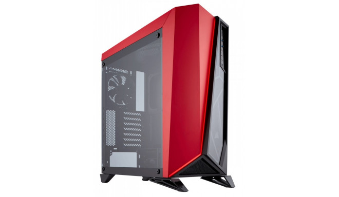 CARBIDE SERIES SPEC-OMEGA ATX Mid-Tower, Black/Red