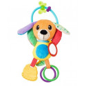 Colorful dog rattle