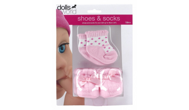 Peterkin nukuriided Pink shoes and socks