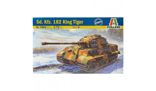 Italeri plastikmudel King Tiger