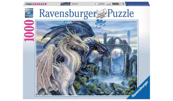 Puzzles 1000 pcs Mystical dragons 