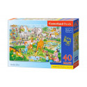 Castorland puzzle Zoo Maxi 40pcs