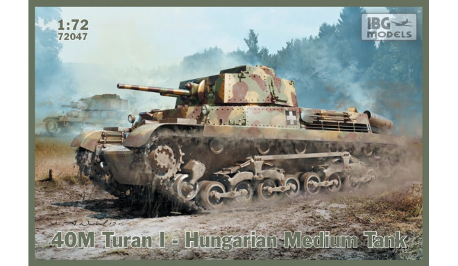 IBG model 40M Turan I Hugarian Medium Tank