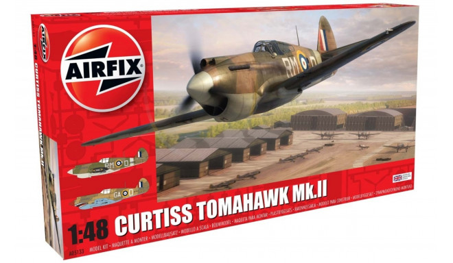 Airfix model kit Curtiss Tomahawk Mk.IIB