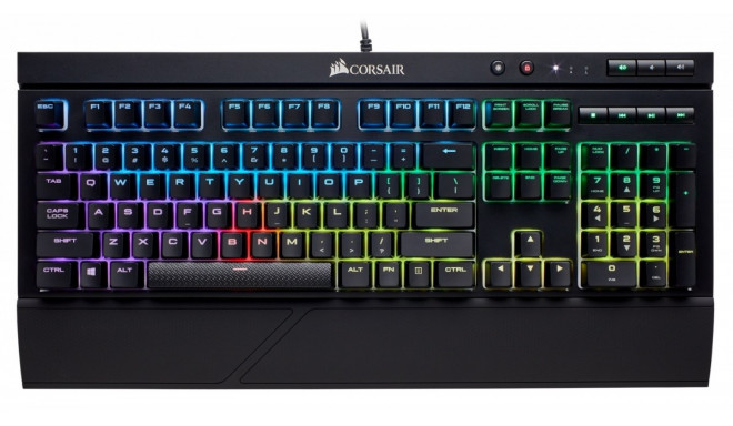 Gaming K68 RGB CHERRY MX Red Mechanical Gaming Keyboard, Backlit RGB LED, Cherry MX Red, Dust and Sp