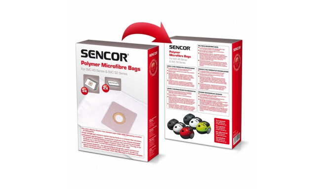 Bags for Vacumm Cleaner Sencor SVC45 Microfibre