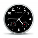 Esperanza wall clock Lyon, black