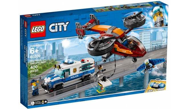 LEGO City bricks Sky Police Diamond Heist