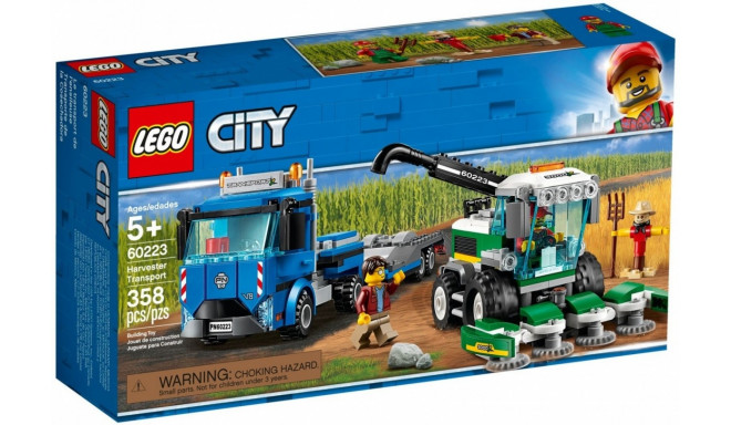LEGO City bricks Harvester Transport
