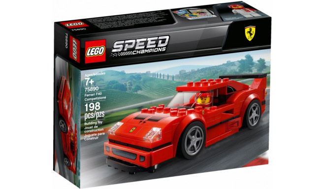 Blocks Speed Champions Ferrari F40 Competizione