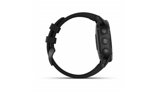 Garmin fenix 5 Plus sport watch Black,Stainless steel 240 x 240 pixels Bluetooth